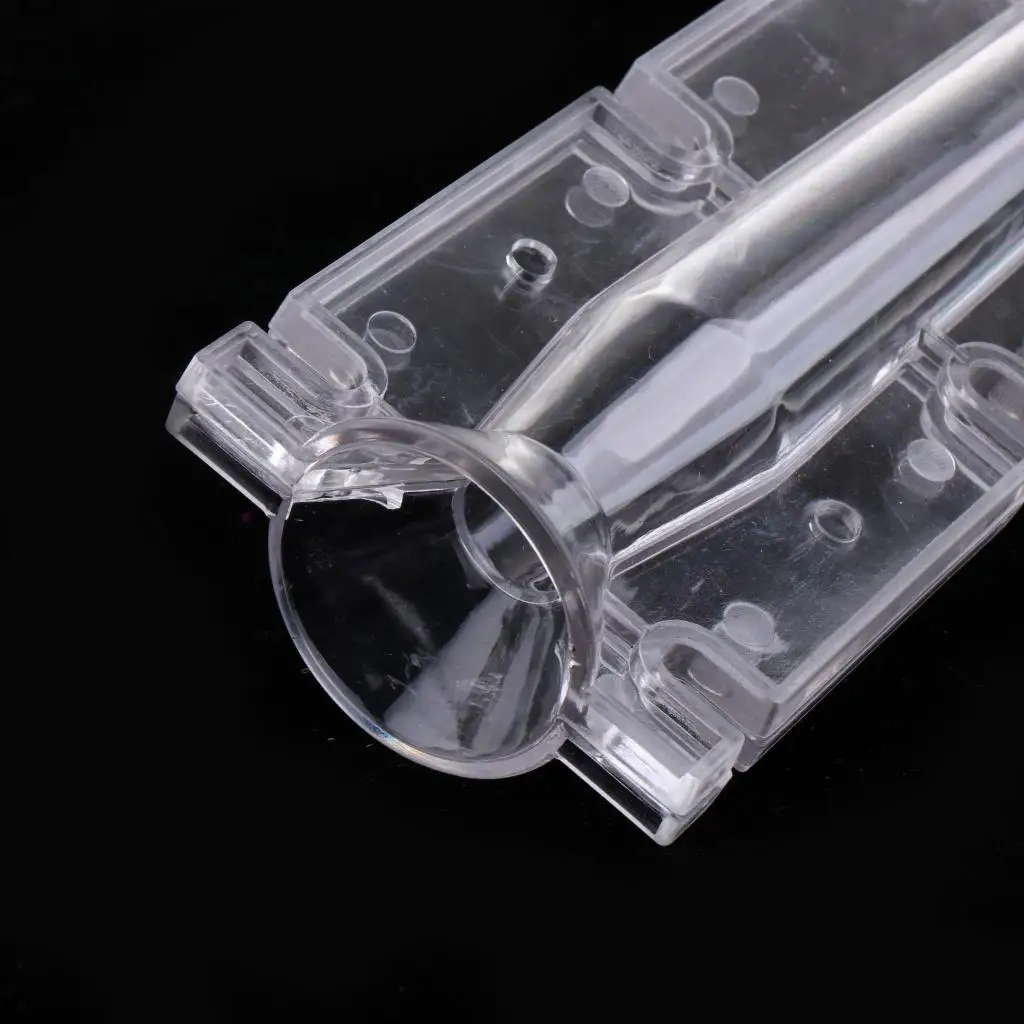 Durable Plastic Mold Clear Taper Shaped Candle Mould for Handmade Candles Soap Crafts Making Mould Tool