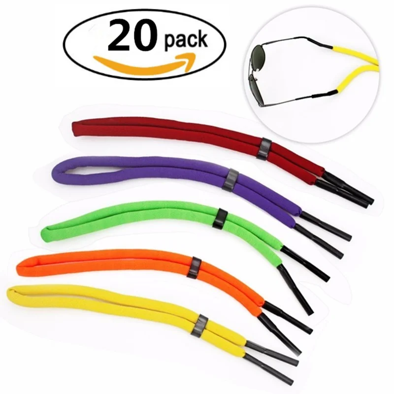 

free shipping eyewear foam cord ,swimming cord ,glasses chain 20pcs wholesale