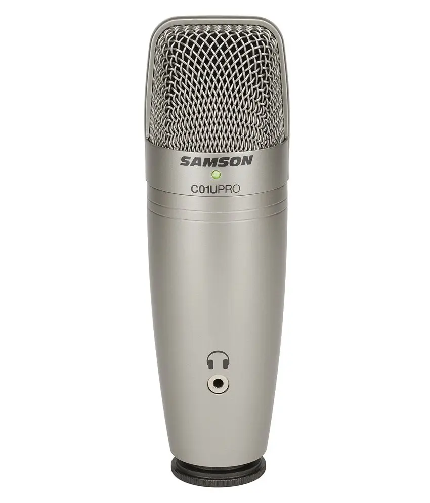 Samson C01U Pro USB Студийный конденсаторный микрофон для профессионального радио диктофона, речевого повествования