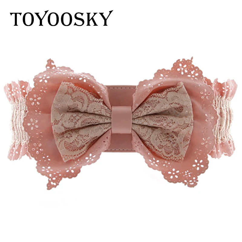 Г. TOYOOSKY, женские популярные ремни из искусственной кожи, женские ремни с кружевным бантом, высокое качество, ремни для талии, вечерние, повседневные ремни