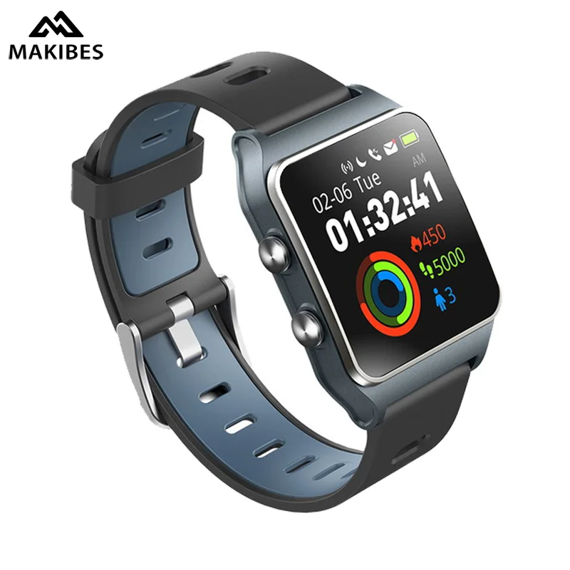 

Makibes BR3 GPS 17 kinds sports Smart Band Bluetooth 4.2Heart Rate Strava Wristband IP68 Waterproof Fitness tracker Men watches