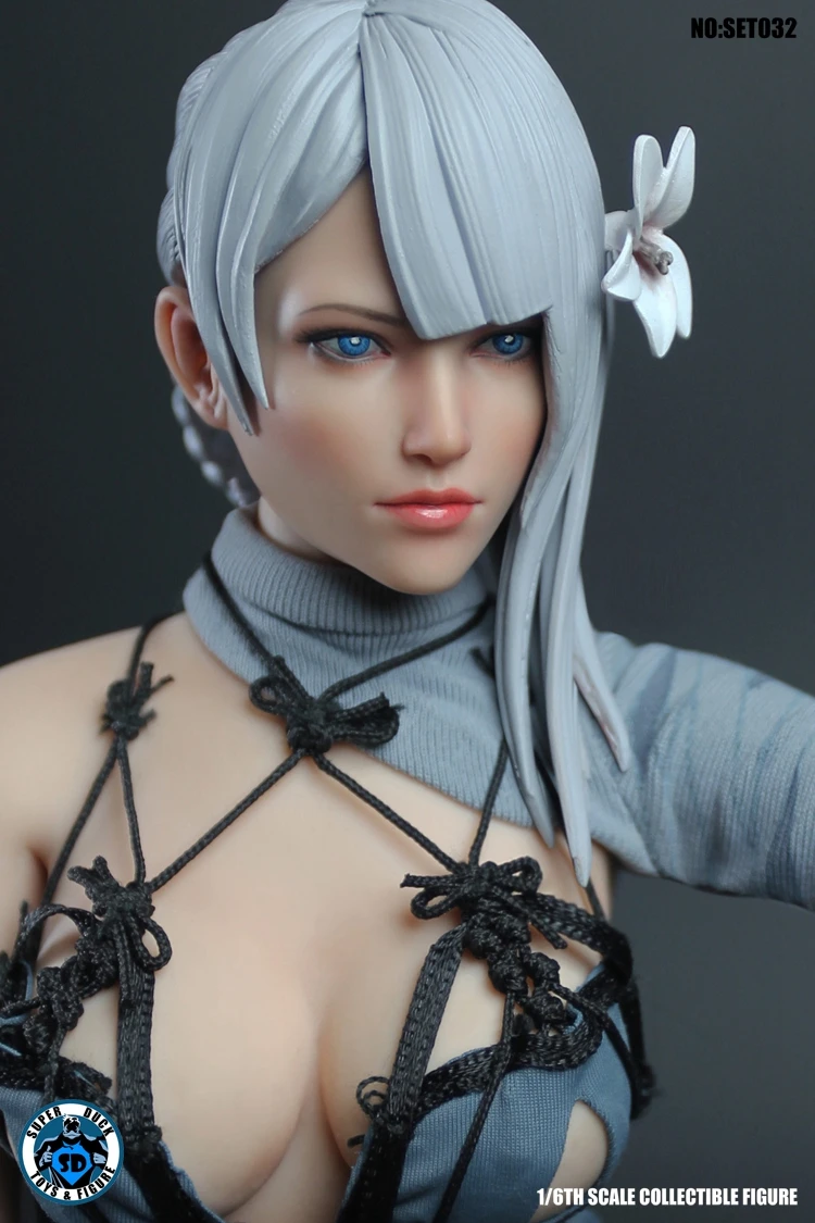 Коллекционная фигурка в масштабе 1/6 кукла воин с бесшовным телом экшн 12 дюймов