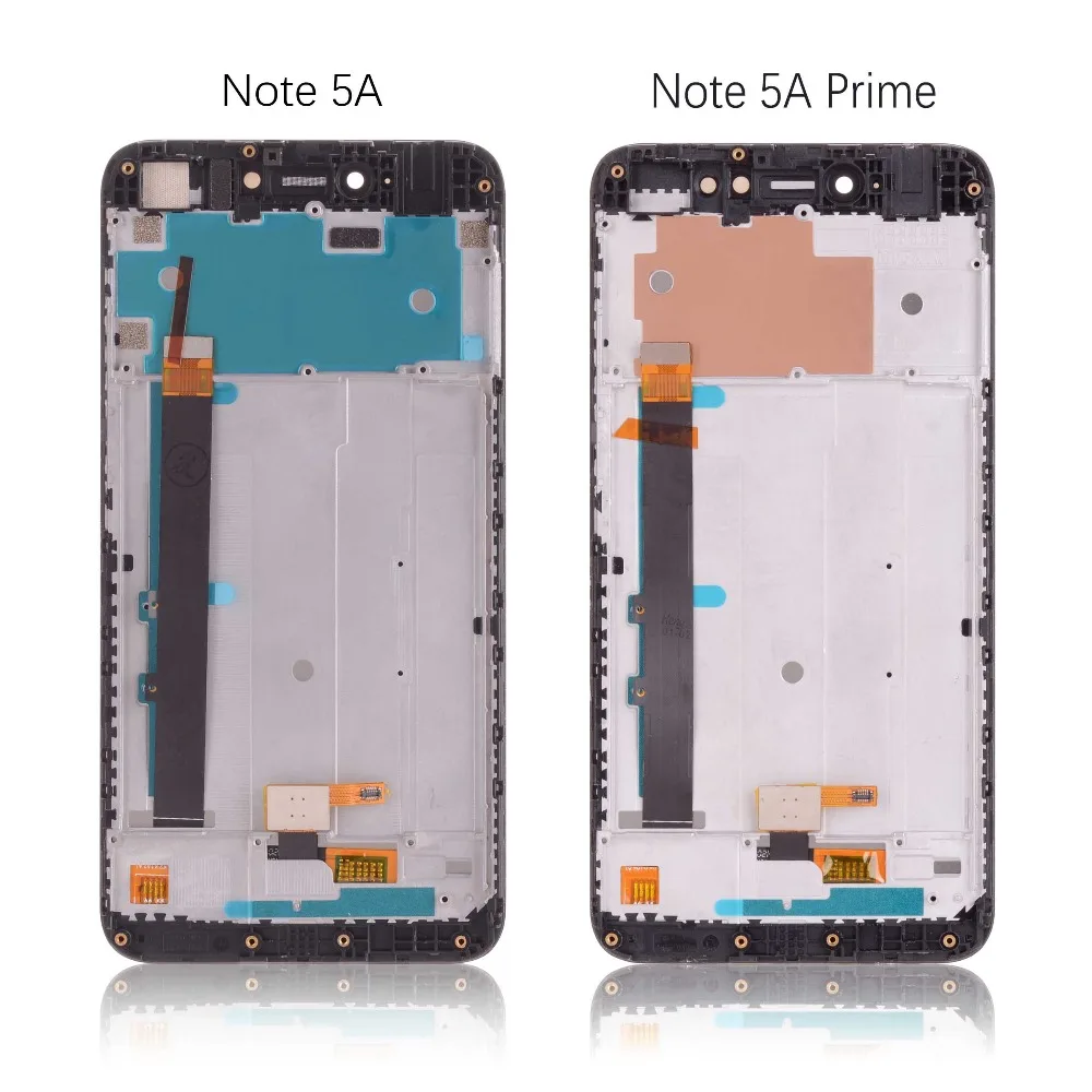 Дешево Дисплей для XIAOMI Redmi Note 5A 5A Prime Y1 Y1 Lite LCD в сборе с тачскрином на рамке Оригинал черный белый