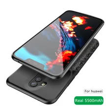 Mate 20 Lite 5200 мАч зарядное устройство чехол силиконовый ударопрочный чехол для зарядки батареи для huawei Honor 10 5500 мАч чехол для внешнего аккумулятора