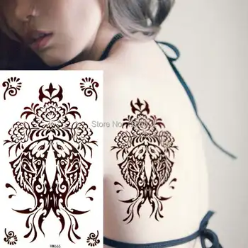 

1pcs Kiss Fish Tattoo Temporary Henna Tattoo Body Art Tatuagem Temporaria