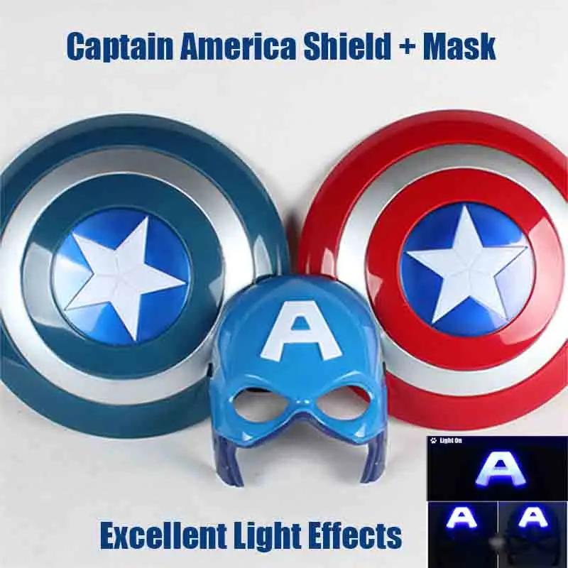 The Avengers Captain America Shield + mask kit will sound