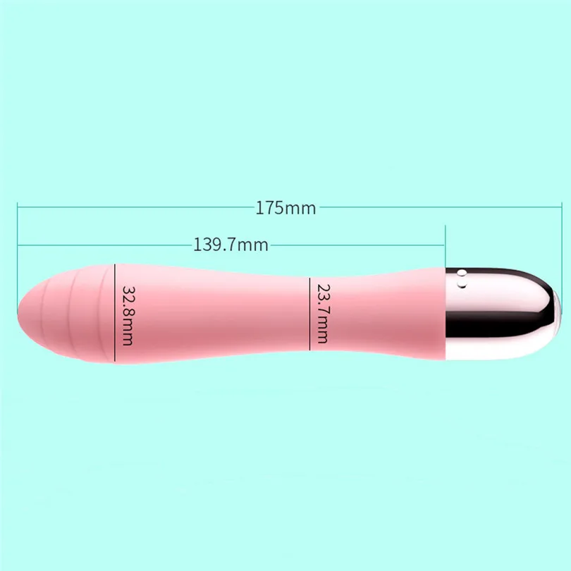 Liquid Silicone Female Vibrators Rod Masturbation Device 10-Frequency V5 Magnetically Charged Massage Stick For Women (7)