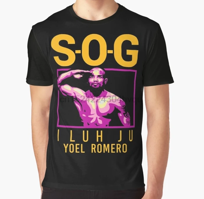 

All Over Print 3D Women T Shirt Men Funny tshirt Yoel Romero SOG I Luh Ju Graphic T-Shirt