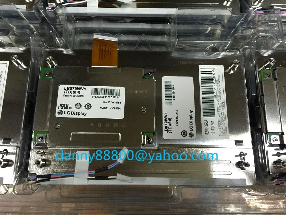 

Brand new L.G 7inch LCD display LB070WV1-TD04 LB070WV1(TD)(04) Sceen for Citroen C5 2010 2.0HDI Navi Drive 3D car GPS LCD module