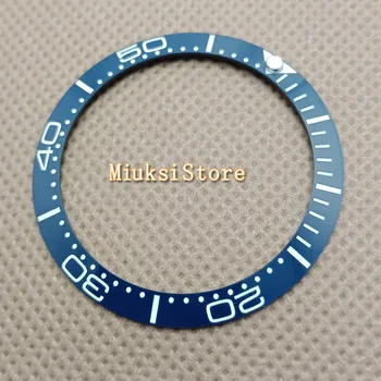 

38mm black ceramic luminous bezel for 40mm submariner watch P918