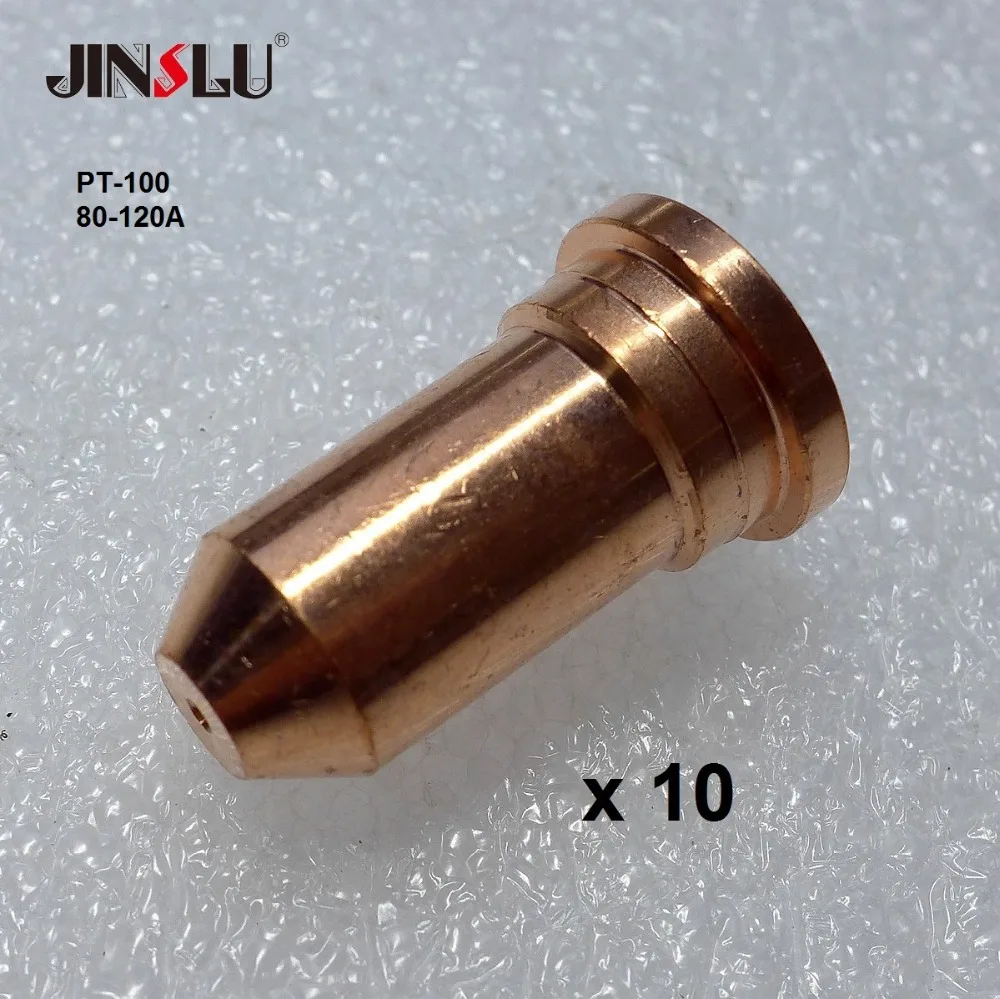 

51248.14 51248.15 51248.16 PT100 IPT-100 Plasma cutting torch tip nozzle 10 Pieces Fit FUBAG P100