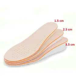 Размер 41-46 унисекс пот дезодорант амортизирующие стельки для обуви Insert Подушка для Для мужчин Для женщин повысить стелька дышащий длина 28