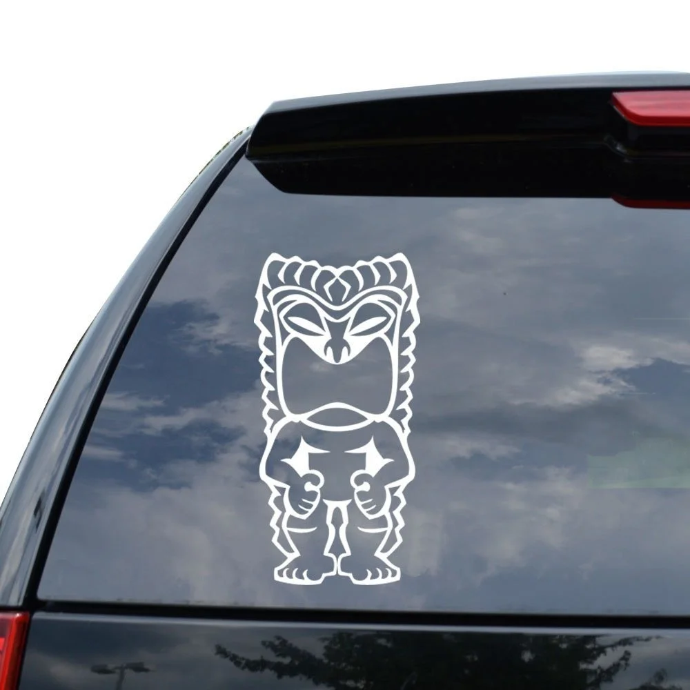 Для Tiki Totem Pole Гавайская наклейка стикер автомобиль Грузовик Мотоцикл Окно Ipad