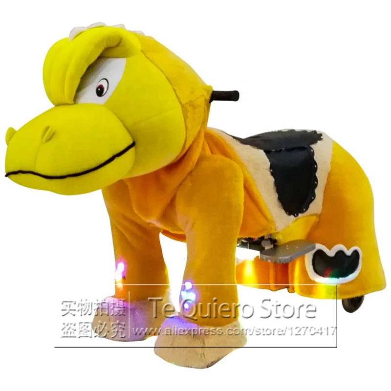 

Electric Plush Motorized Animals Battery Operated Walking Animal Ride On Toy