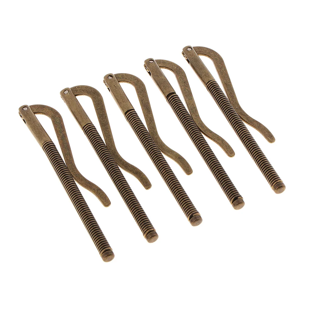 5Pcs Spring Money Clip Bar 90mm for Bifold PU Leather Craft Wallet Card Cases Cash Holder 90mm