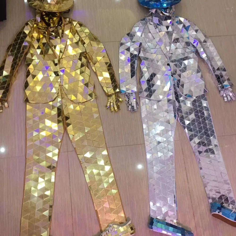 

Mirror Costume Men and Women Performance Halloween costume Cosplay Christmas