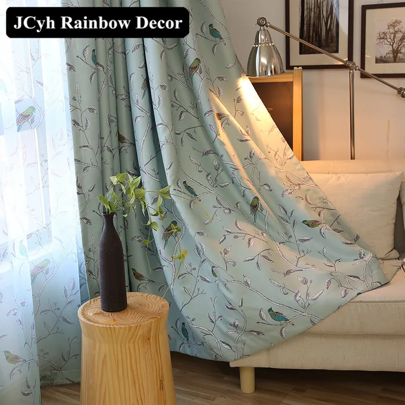 Aliexpress.com : Buy Linen Blue Blackout Curtains For ... on {keyword}