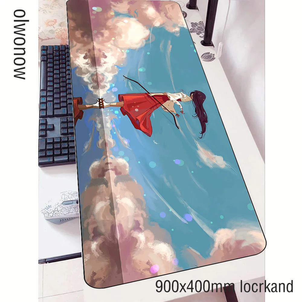 

inuyasha mouse pad gamer large 90x40cm notbook mouse mat gaming mousepad large HD print pad mouse PC desk padmouse mats
