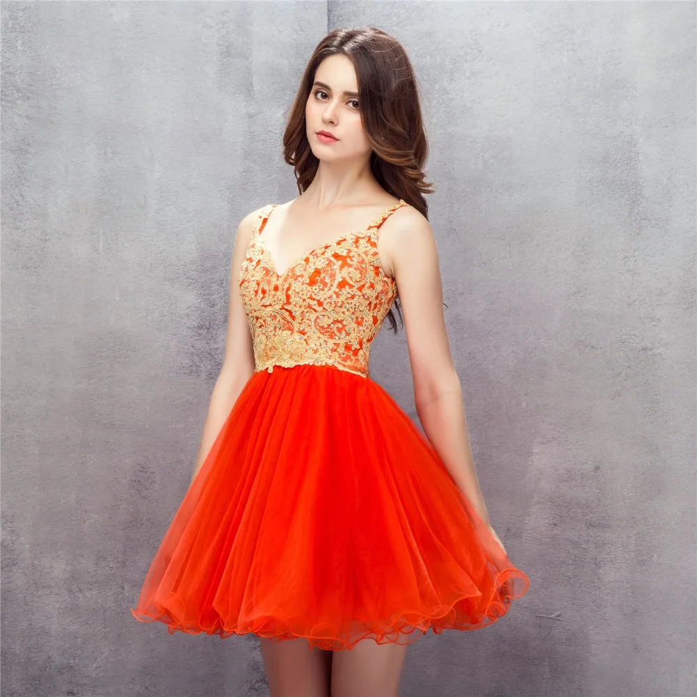 Скромные короткие выпускные платья vestido de festa Курто кружево Тюль трапециевидной формы открытой спиной Формальные Вечеринка платье мини