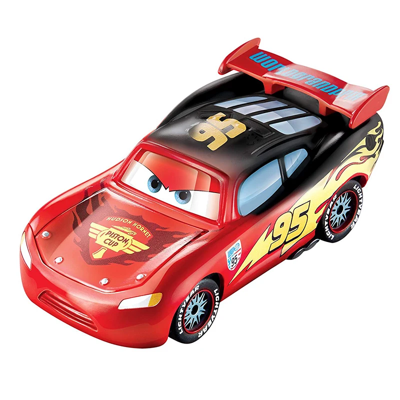 Disney Pixar Автомобили цвет Changers Dinoco Молния Маккуин автомобиля 1:55 литья под давлением пластмассовая коллекционная машинка коллекция детская