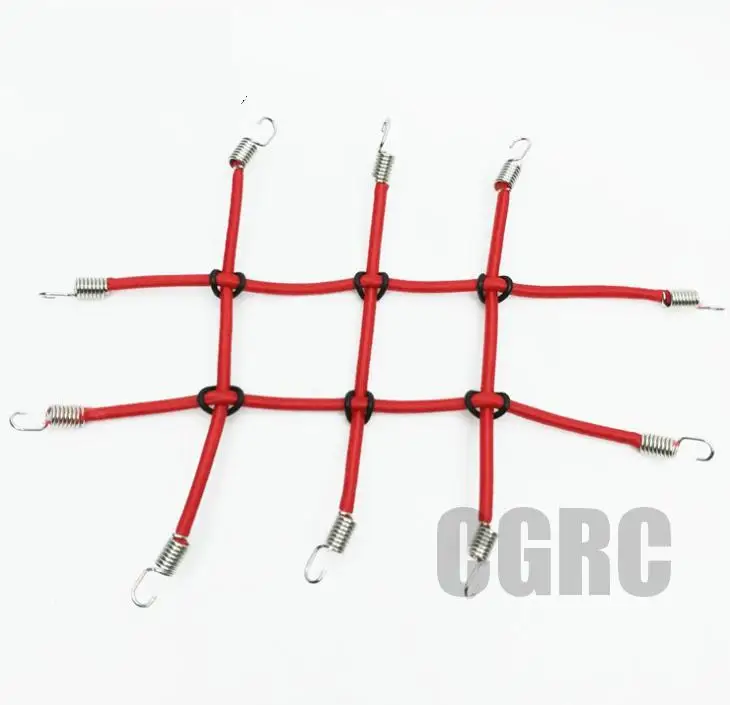 

Mini Elastic Luggage Net For 1/10 Rc Crawler Car Traxxas Trx4 Ford Bronco Ranger D90 D110 Axial Scx10 90046 90047 Rc4wd Cc01
