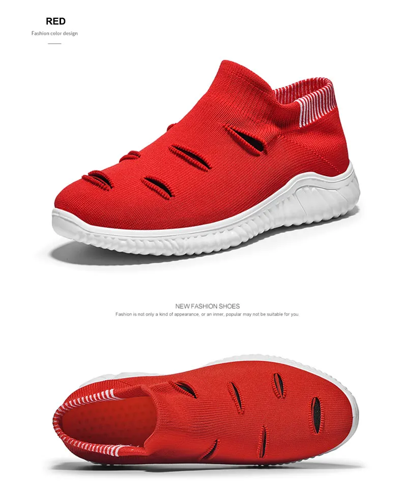 New Summer Hot Sale Man Casual Shoes Breathable Light Fashion Male Loafers Adult Outdoor Soft Non-slip Black Men Sneakers (20)