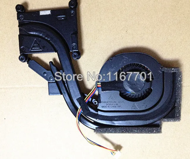 

100% Original Laptop/notebook Independent Cooling Radiator heatsink&Fan For Lenovo Thinkpad T440 T440P 42M25M AT0SQ001DT0