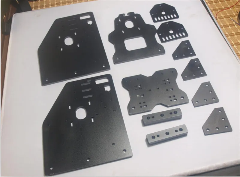 Funssor Openbuilds маршрутизатор OX CNC Комплект козловой плиты для NEMA 23 двигателя черного