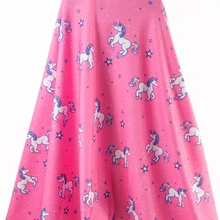 Давид аксессуары 50*145 см единороги 4 способа стрейч трикотажная ткань для ткани детские постельные принадлежности домашний текстиль для шитья куклы тильда, 53563