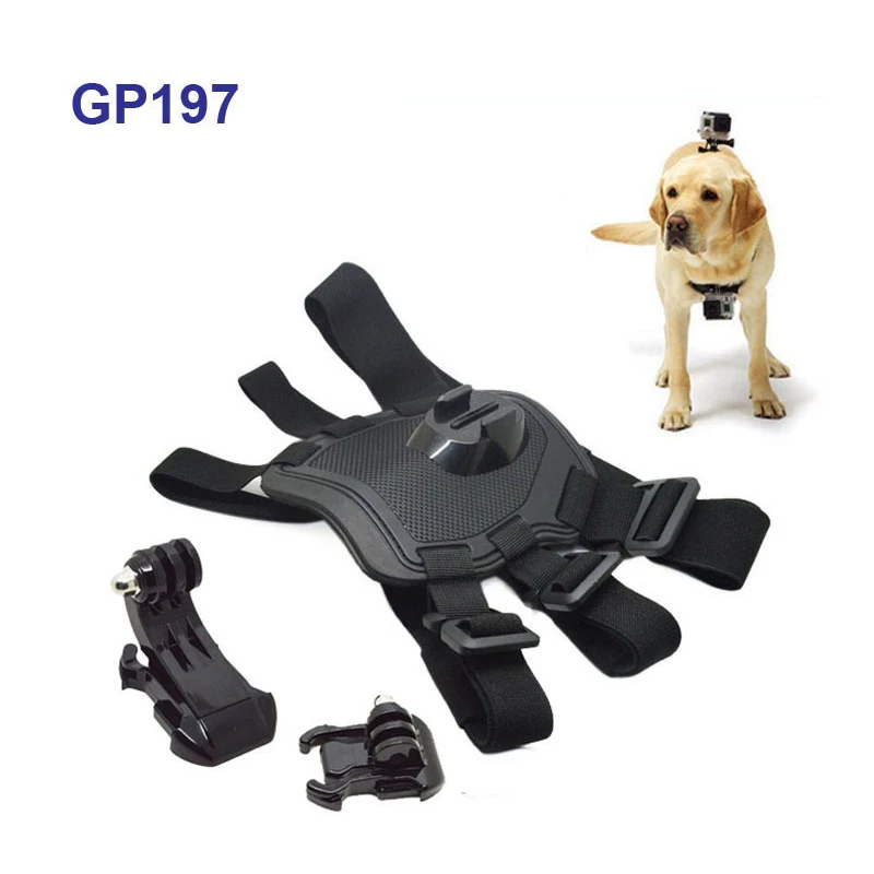 Аксессуары для собак ремни нагрудный ремень крепление для Gopro Hero SJ4000 SJ5000