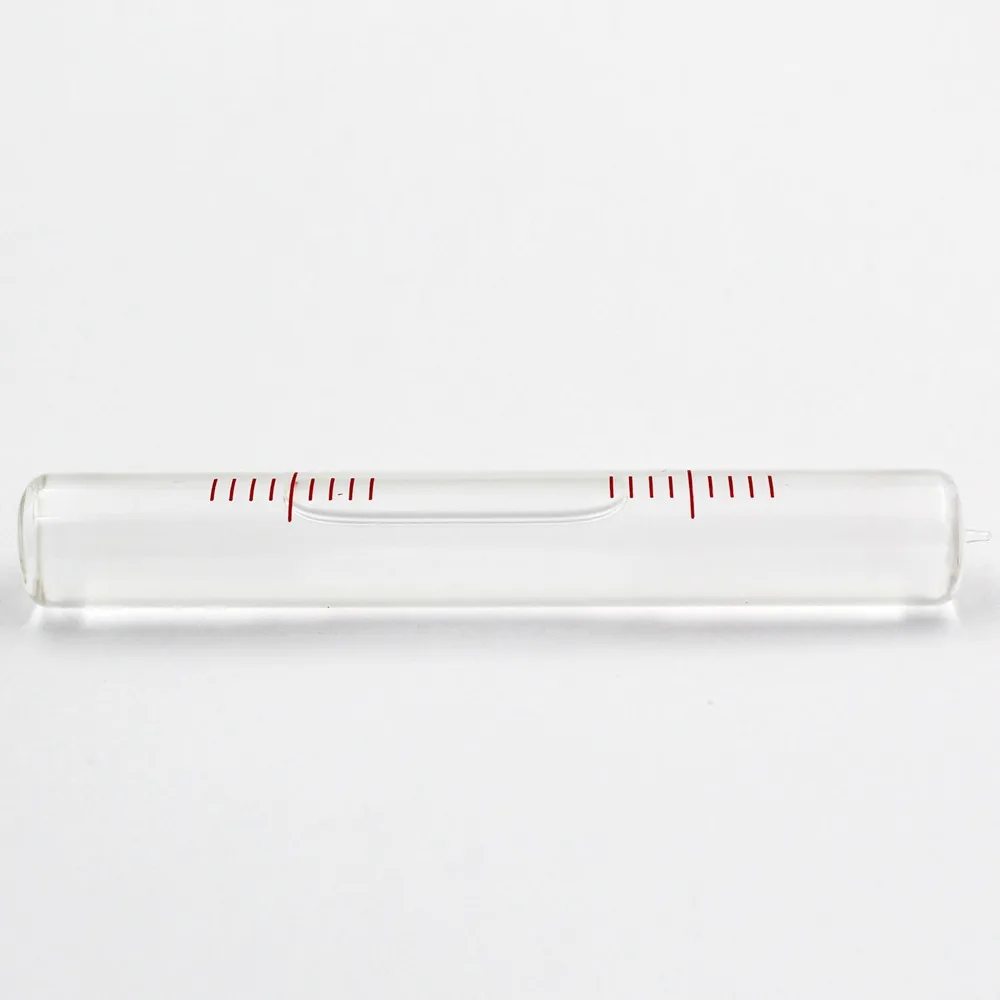 QASE 고정밀 유리 수평계 버블 정확도 0.02mm/m 직경 12mm 13mm 14mm