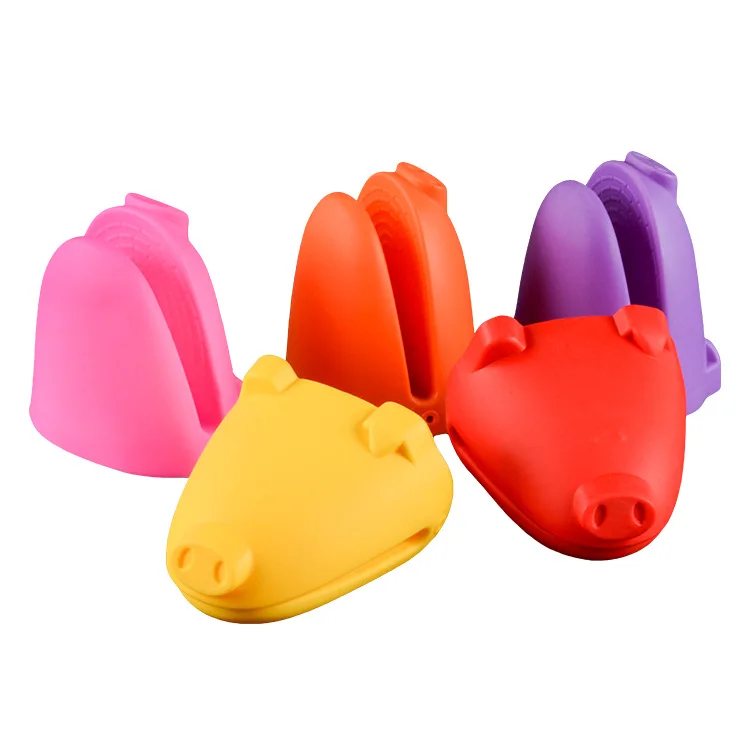 Household Merchandises Animal shape silicone gloves insulated gloves anti-scalding Cleaning Tools food colorings work AprO9 (4)