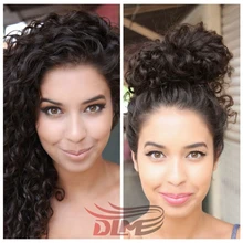 Sleek Brazilian Kinky Curly Human Hair Wigs For Black Woman, Full Lace Wig 100% Human Hair Wigs Aliexpress UK natural cheap wig