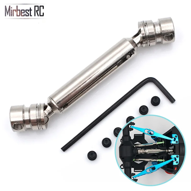 Металлический задний приводной вал CVD для WLtoys 12428 12423 1/12 RC гусеничный автомобиль