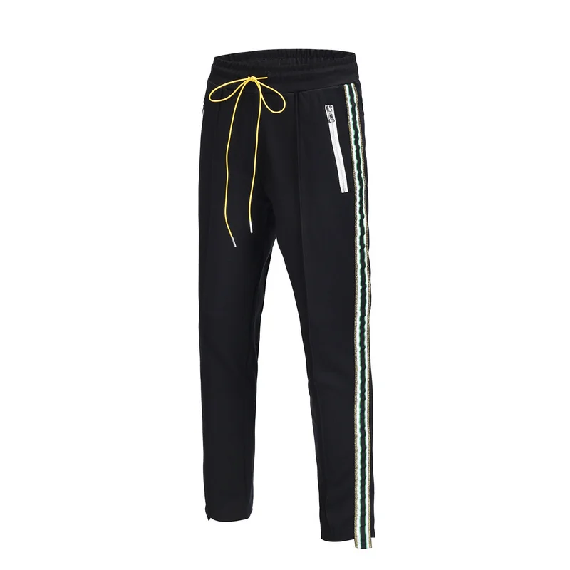 

Sweatpants Women Men 1:1 High Quality zipper Drawstring Autumn And Winter Joggers Pants #h020