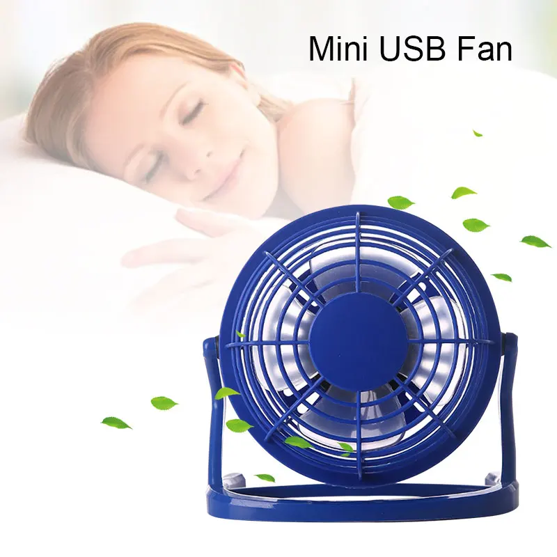 

2019 Drop Shpping DC 5V 2.5W USB Mini Fans Portable Creative PC Laptop Silent Desk for Gadget