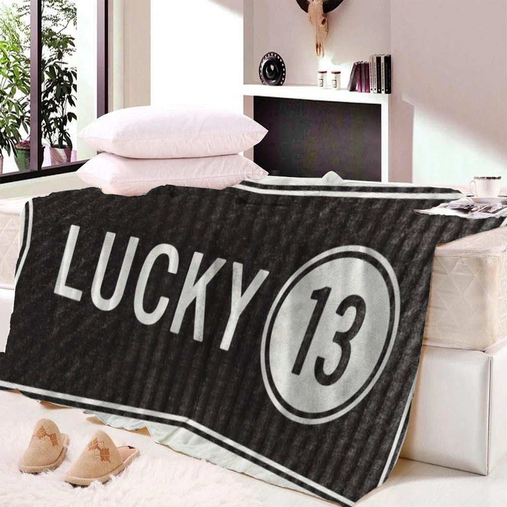 Blanket Lucky Number 13 Small Pure And Fresh Contracted Home Bedroom Exclusive Design Four Seasons Memorial Custom | Дом и сад