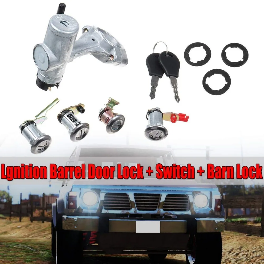 Замок зажигания Bararel переключатель + ключи для Nissan Patrol GQ Y60 2 двери Barn 1988 1998|Ключ от