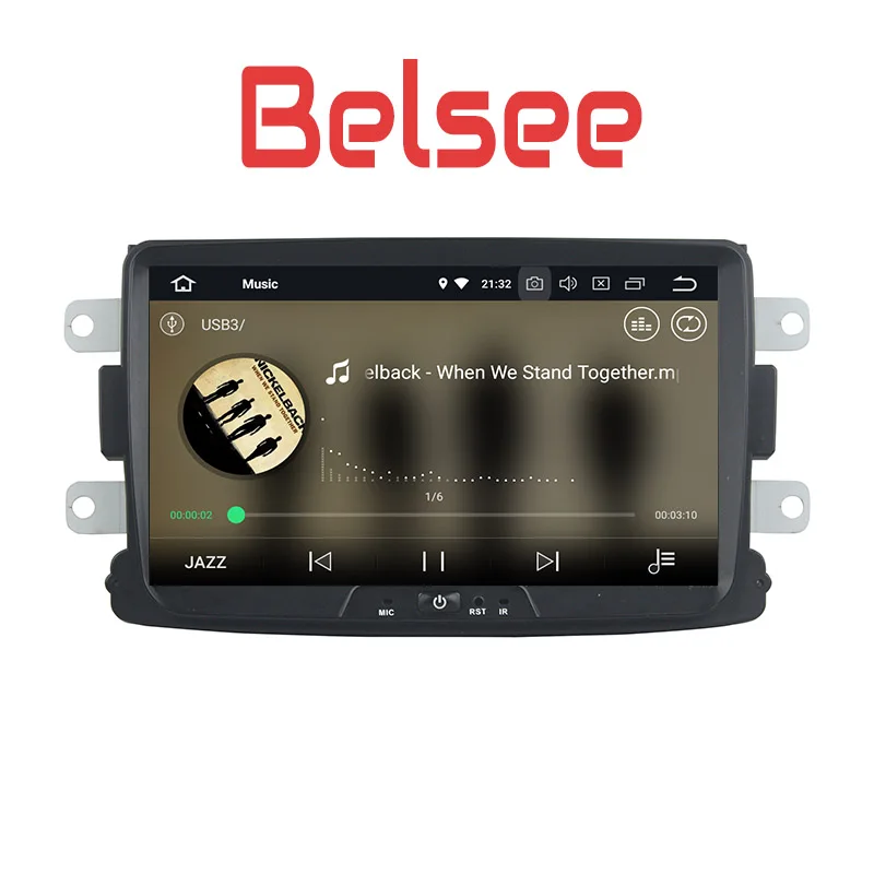 Belsee Android 8,0 Автомагнитола gps Навигация DVD для Renault Dacia Sandero Duster Captur Lada Xray 2 Logan 2 2013