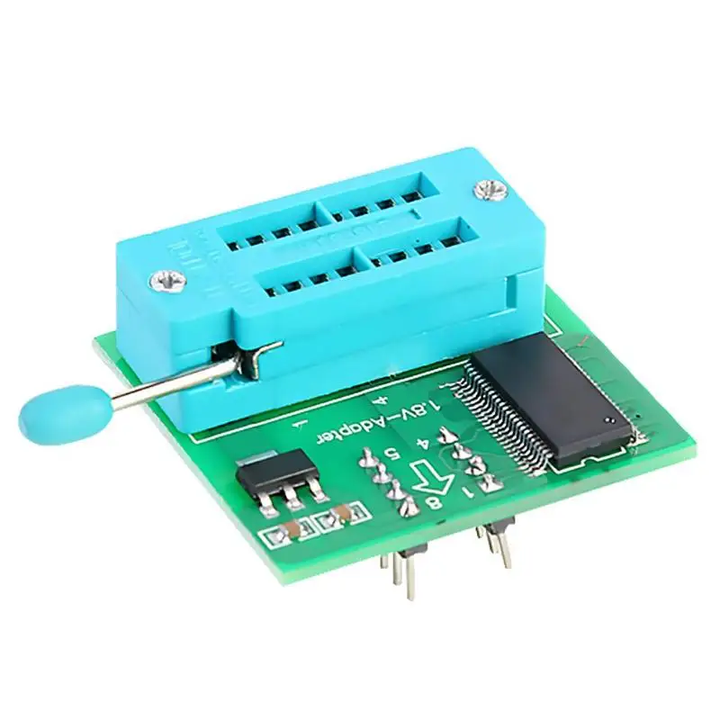 1 8 V адаптер SPI Flash SOP8 DIP8 W25 MX25 программисты материнская плата|Аксессуары для