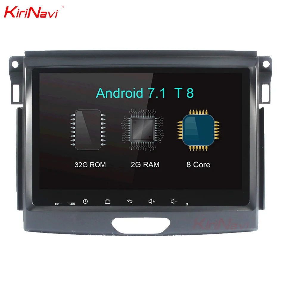 KiriNavi 9 Octa Core Android 7 1 Car DVD For Ford Everest font b Multimedia b