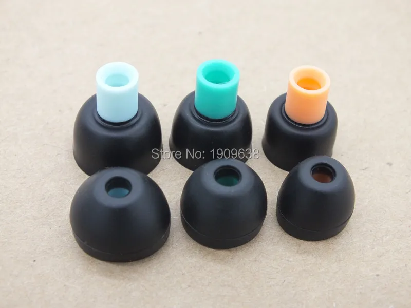 Оригинальные S/M/L двухцветные силиконовые гибкие прочные наушники/вкладыши/амбушюры для mdr dr xba серии наушников-вкладышей