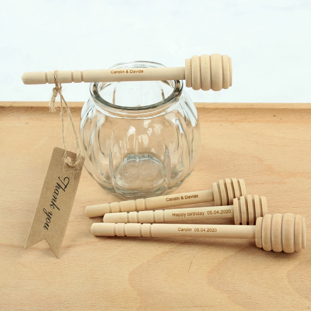 Купить 10 шт. персонализированные weddimg ложка для меда ...