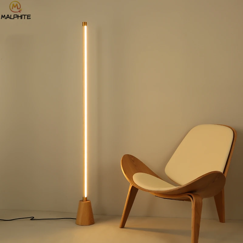 Us 213 31 20 Off Modern Free Standing Lamps For Living Room Wood Floor Lamp Living Room Bedside Luminaire Bedroom Floor Lamp Stand Light Fixture In
