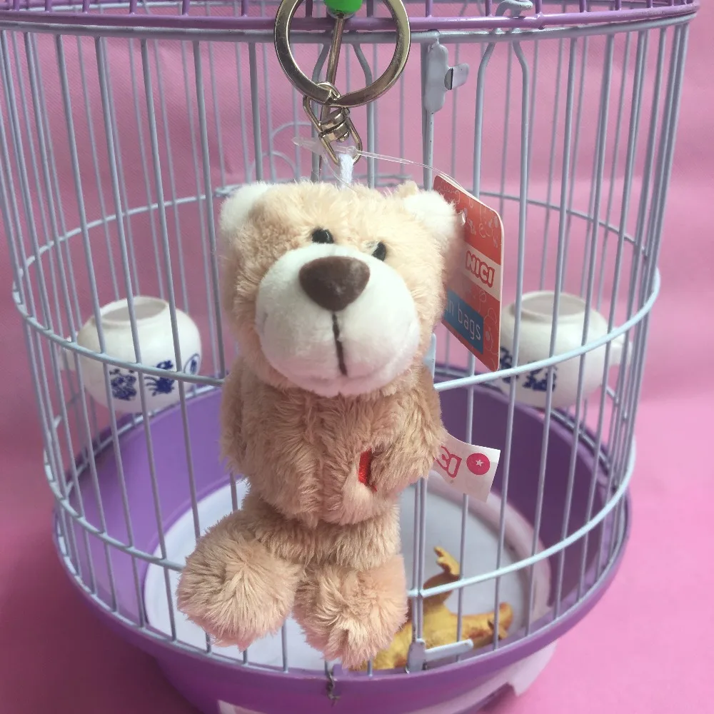 

wholesale Germany superman bear/ scarf bear/love bear/ Keychain Plush Pendant Backpack Bag Decoration Small doll 12pcs/lot