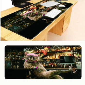

Mairuige 2018 Cat Party New Simple Design Speed Game MousePads Computer Gaming Mouse Pad Gamer Play Mats Version Mousepad