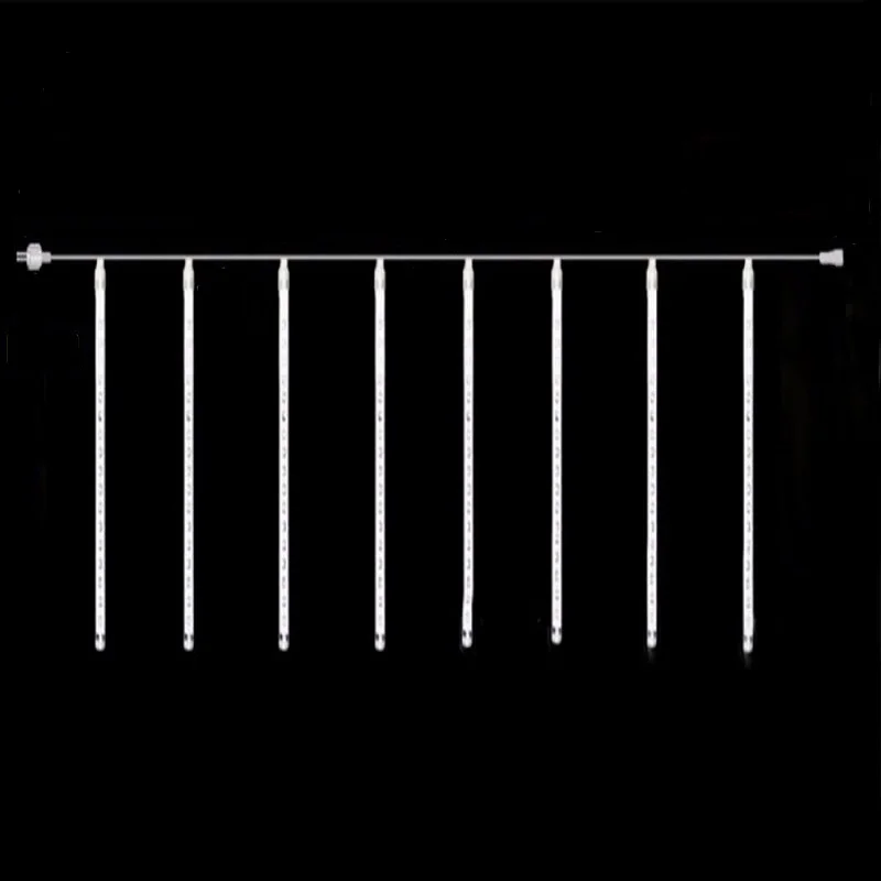 Многоцветный 30 см 50 см метеоритный дождь трубы AC110-240V светодиодный Рождественский светильник s Свадебная вечеринка сад Рождественский светильник