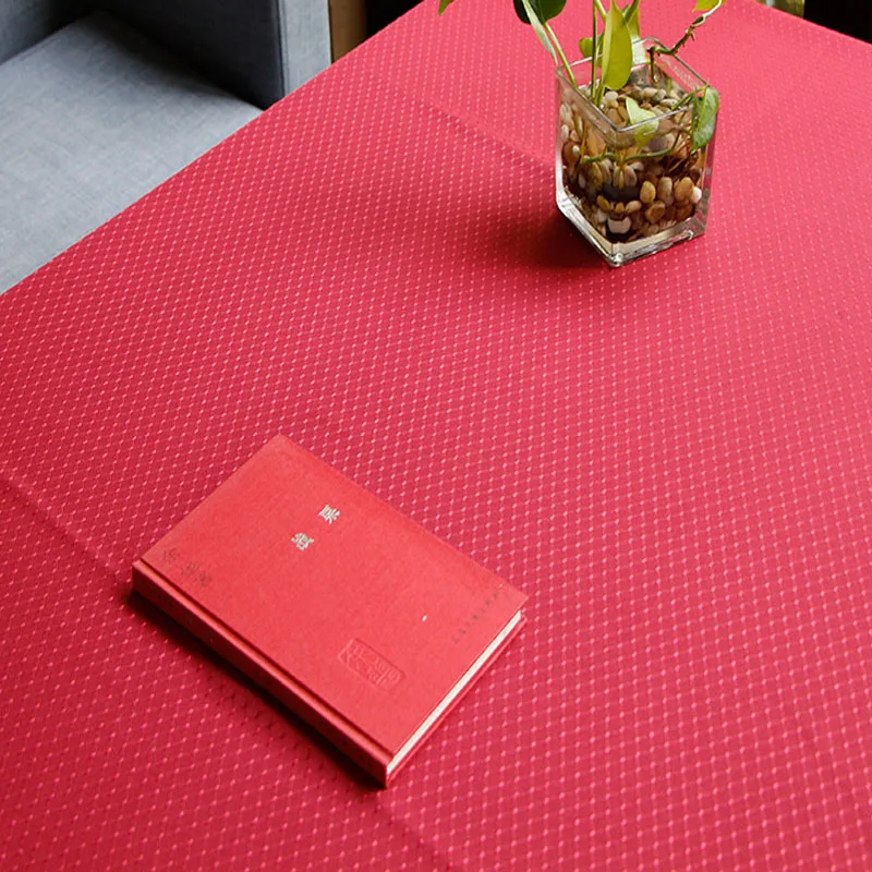 UFRIDAY New Jacquard Table Cloth Tablecloth Dining Waterproof Thickened Table Cover For Hotel Resta