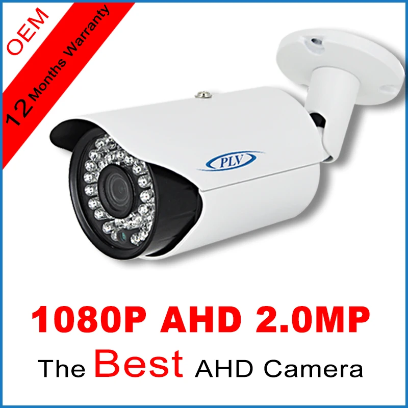  1920*1080P AHD Security Camera 3000TVL Outdoor Micro Bullet Cam 2MP CCTV Surveillance Cam Cmos Sensor free power supply adaptor 