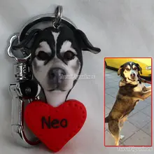 Изготовленная на заказ Полимерная глина фигурка кукла из фотографий постоянное сохранение Забавный Торт Топперы день рождения bobblehead кукла брелок питомец